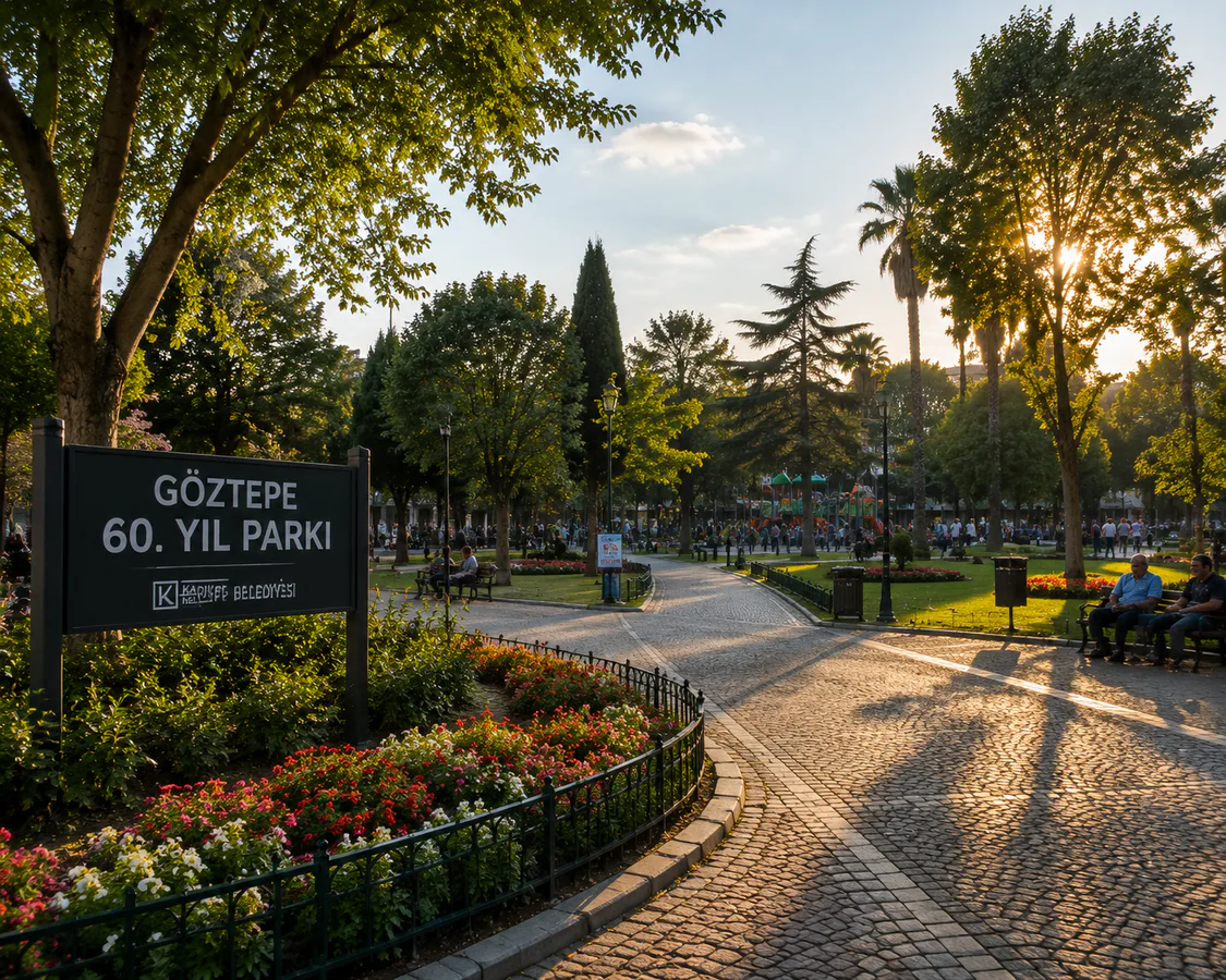 Göztepe 60. Yıl Parkı, Kadıköy, İstanbul